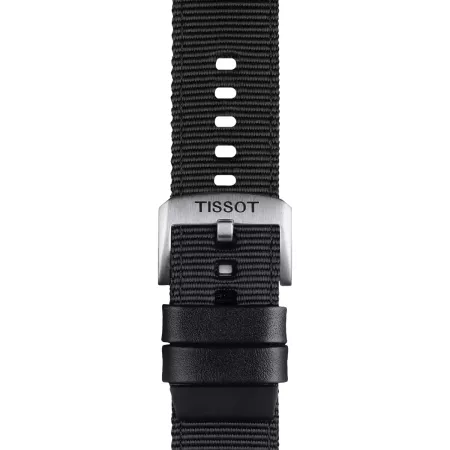 Ремінець до годинника Tissot Official Black Textile Strap Lugs 22