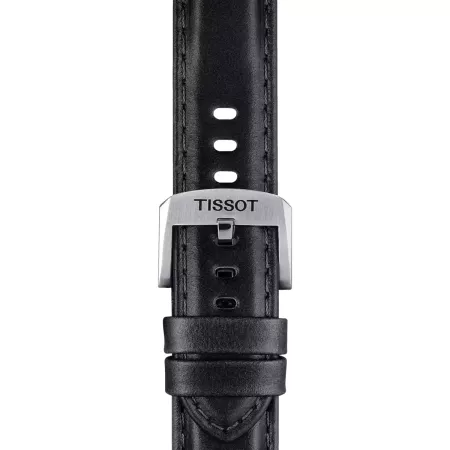 Ремінець до годинника Tissot Black Leather Strap Lugs 20 mm T852