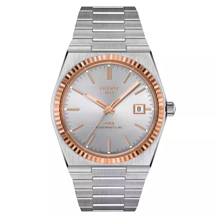 Tissot PRX Powermatic 80 Steel and 18K Gold Bezel T931.407.41.031.00