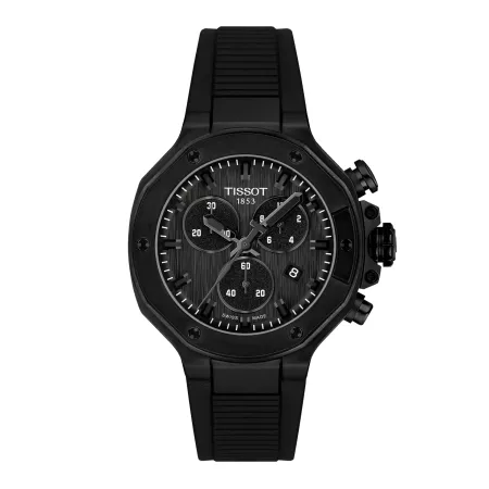 TTC horse黒　61個 Tissot T-Race Quartz Chronograph T141.417.37.061.01