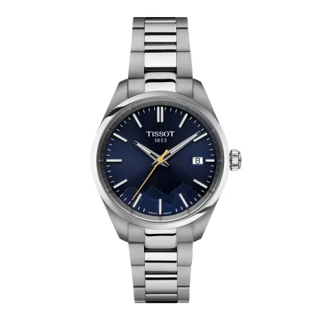 90s TISSOT PR100 自動巻き ネイビー 現状品　稼働品 Коллекция Tissot PR 100