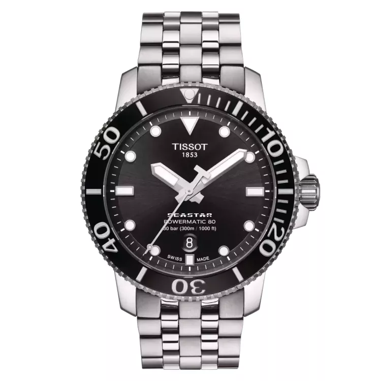 4TISSOT　T120.407.11.051.00スポーツ シースター1000 Tissot Seastar 1000 Powermatic 80 T120.407.11.051.00