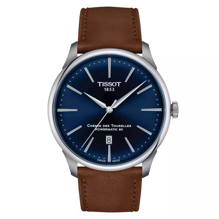 新品TISSOT Chemin des Tourelles Tissot Chemin des Tourelles Powermatic 80 42 mm - Tissot Chemin