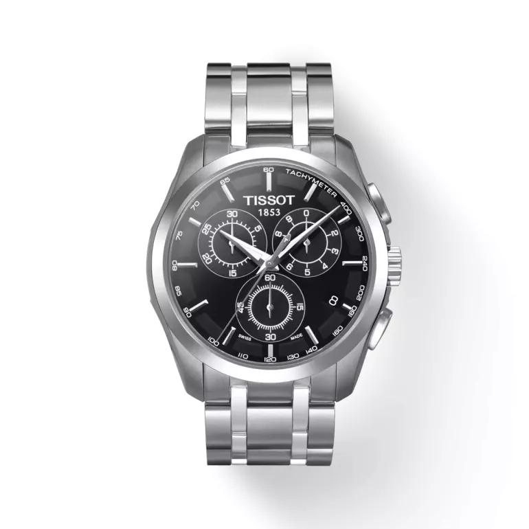 Tissot chrono腕時計brightwin 2gether bright Tissot Couturier Chronograph T035.617.11.051.00