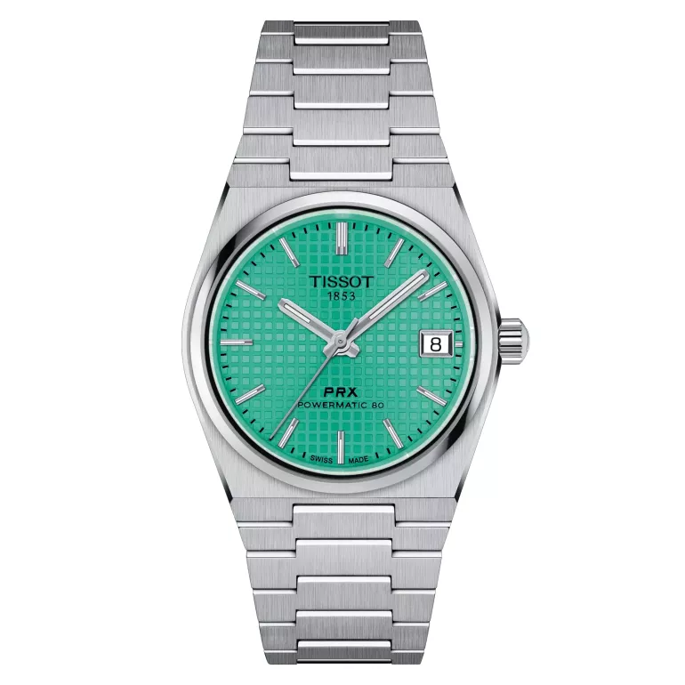 TISSOT PRX Powermatic 80 グリーン 自動巻き Tissot PRX Powermatic 80 35mm - Tissot PRX - Classic - Коллекции