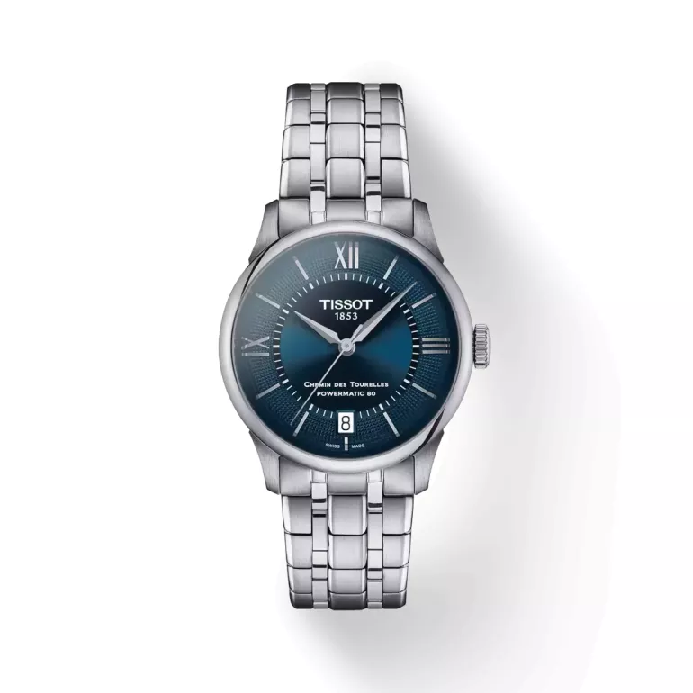TISSOT CHEMIN DES TOURELLES 自動巻き時計 Tissot Chemin des Tourelles Powermatic 80 34 mm - Tissot Chemin