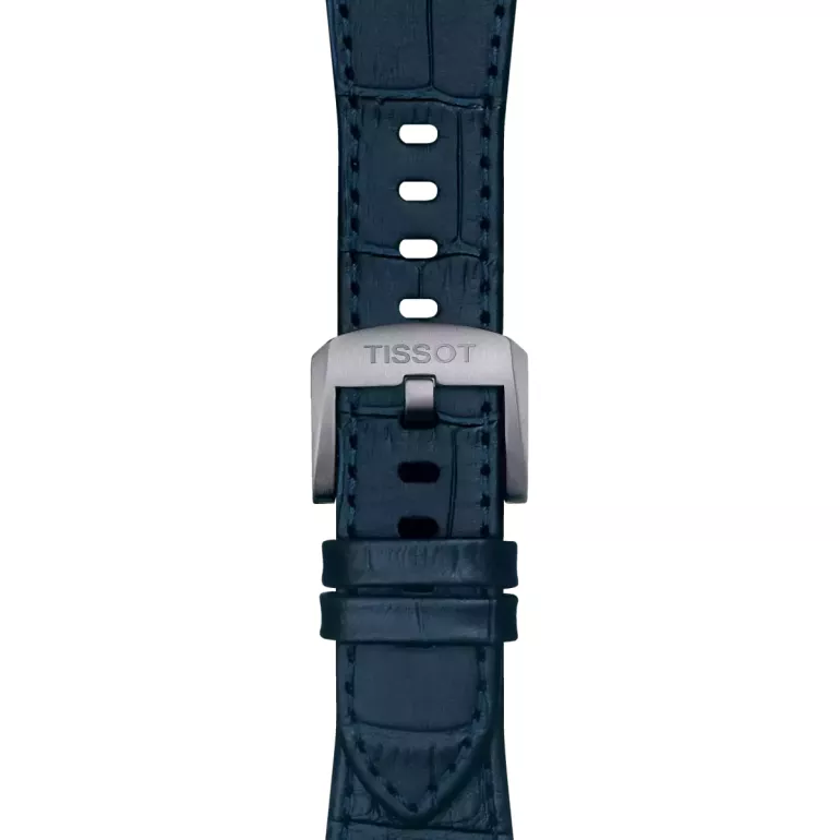 Tissot Official Dark Blue PRX 40mm Leather Strap - РемешкиTissot