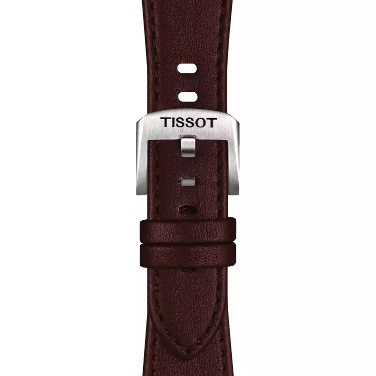Ремінець до годинника Tissot Official Brown PRX 35mm Leather Strap
