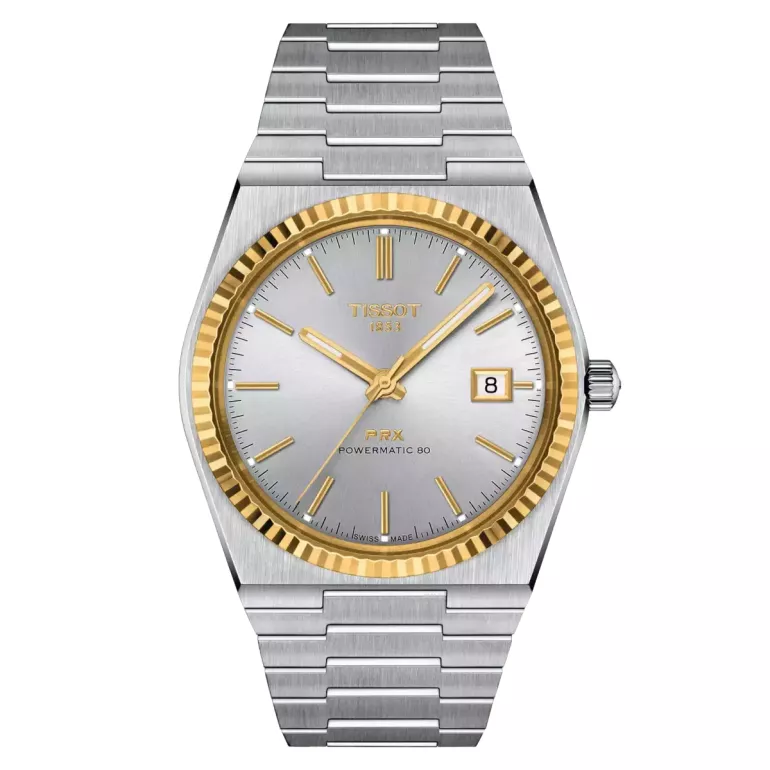 Tissot PRX Powermatic 80 Steel and 18K Gold Bezel - Tissot PRX