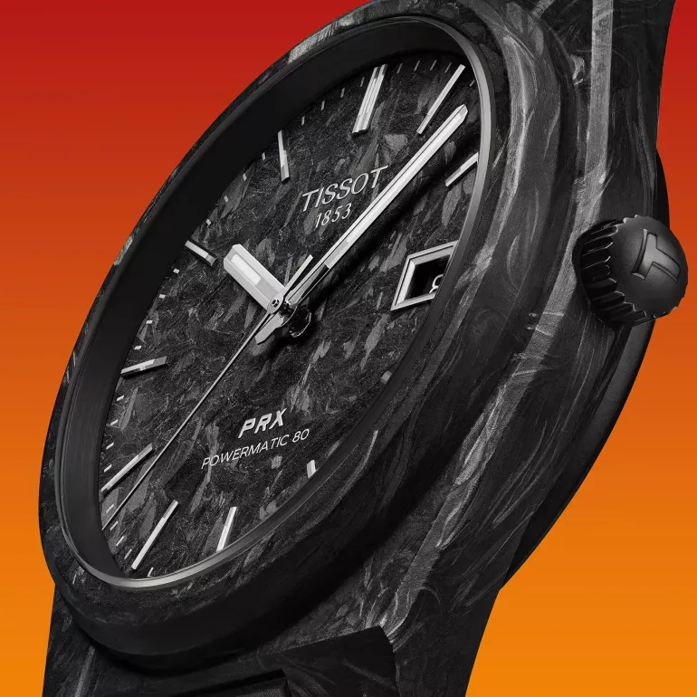 Tissot PRX Powermatic 80 40mm Carbon T137.907.97.201.00
