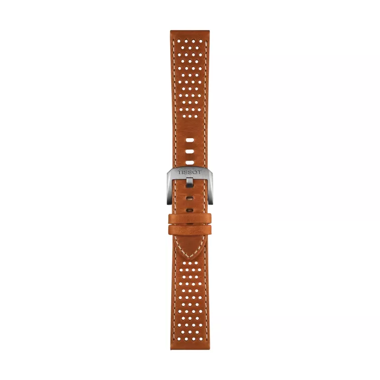 Tissot Official Light Brown Leather Strap Lugs 20 mm - РемешкиTissot